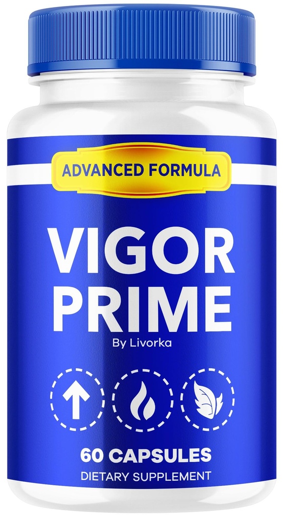 Vigor Prime Capsules, Official VigorPrime for Men Supplement Advanced Premium Formula - All Natural, 60 Capsules for 1 Month