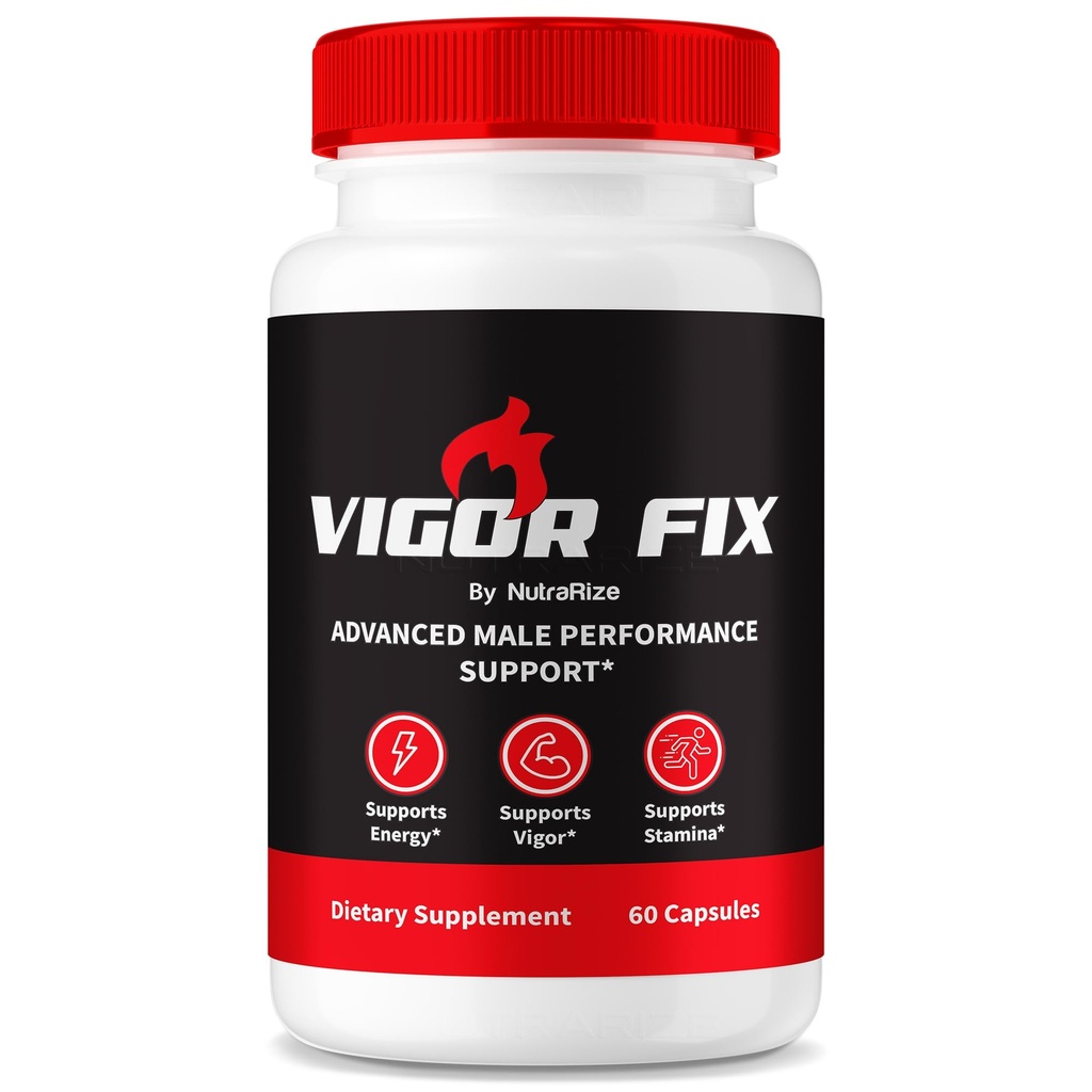 Vigor Fix Pills, Vigor Fixed Herbal Support, Daily Nutrition for Maximum Performance, Extra Strength Capsules for Confidence and Overall Health, Multivitamin Supplement, VigorFix Reviews (60 Capsules)