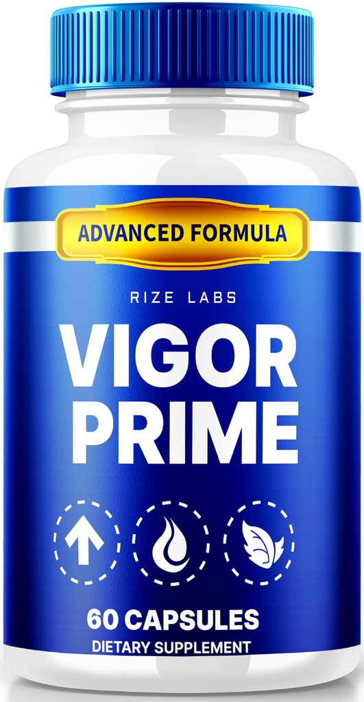 NutraRize Vigor Prime Capsules for Men, Official Male Formula for Maximum Performance, All Natural Vigor Prime to Support Endurance and Fitness, VigorPrime Multivitamins Reviews (60 Capsules)