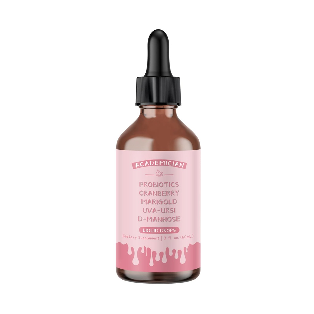 Cranberry Extract Liquid Probiotic with UVA Ursi Tincture D Mannose Liquid - 60ml