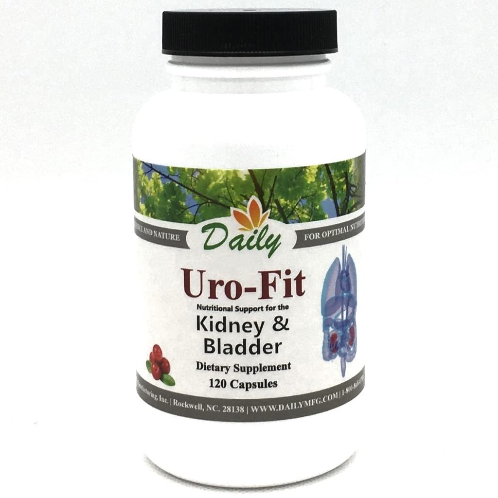 Daily Manufacturing URO-Fit™ (Cranberry Concentrate, Chanca Piedra, Uva Ursi & Dandelion Root)