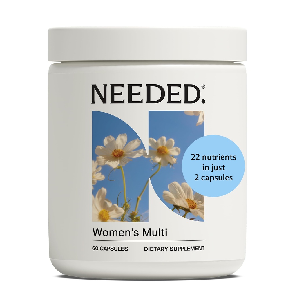 Gerekli. 23 Vitaminli Kadınlar için Çokvitamin, Mineraller ve Antioksidasyonlar - Günlük Kadınlar Multivitamin - B12, B6, D3, Choline,dis, Biotin, Magnezyum, Folate ve More (90 Count)