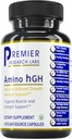Premier Araştırma Laboratuvarları Amino HGH - Erkekler için HGH Supplements, Alexis Asits, L-Arginine, L-Lysine, HGH Geliştirilmiş, İnsan Büyüme Hormonları ve Kas Büyümesini Destek - 105 Capsules