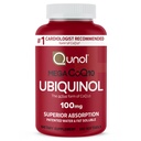 Qunol Mega Ubiquinol 100 mg CoQ10, Üstün Aborpsiyon, Patentli Su ve Fat ► Natural Supplement Form of Coenzyme Q10, Antioxy for Heart Health, 100 Count Softgels.