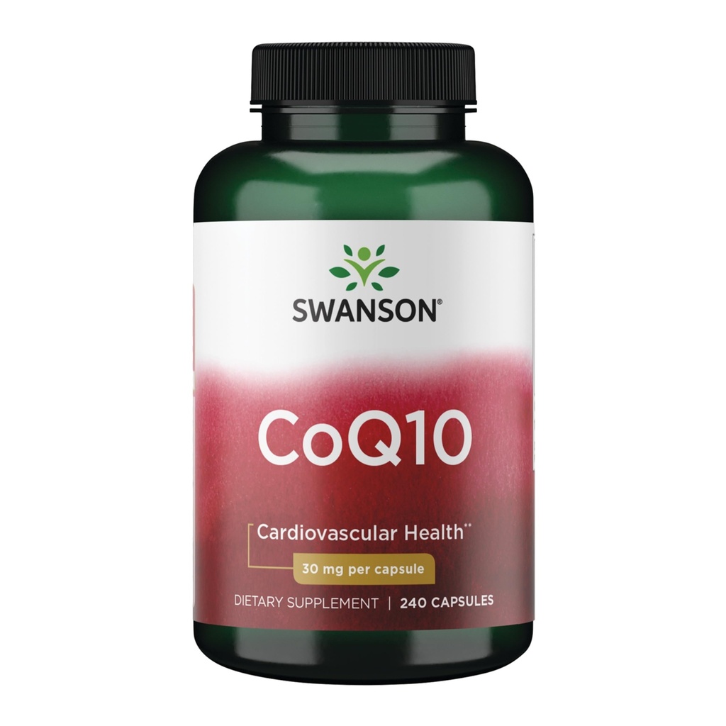 Swanson Coq10 30 Milligram 240 Capsules