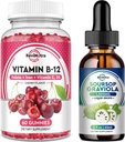 Yetişkinler ve Çocuklar için Demir Gummies Tamam | Soursop Graviola Liquid Drops |