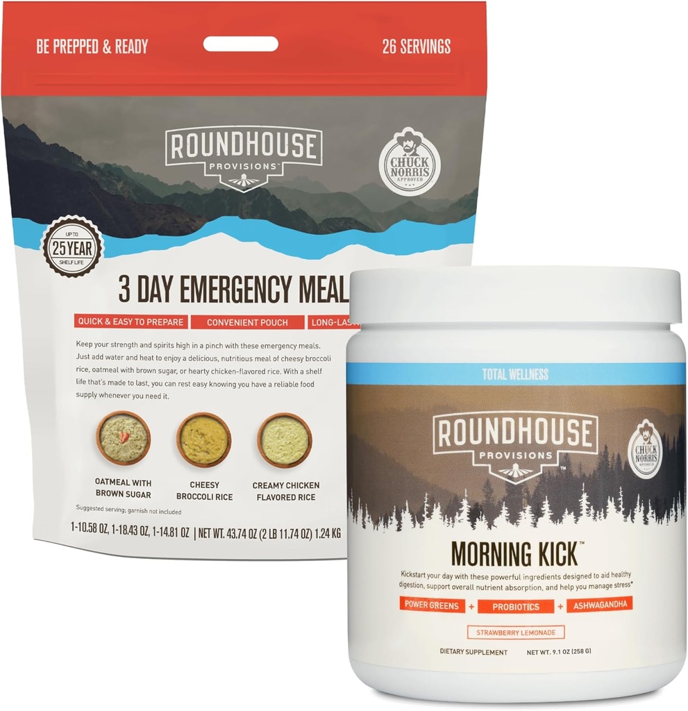 Sabah Kick ve 3 Gün Acil Meal Kit Sche