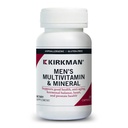 Kirkman 60 to 90 Men's Multi-Vitamin and Mineral Boost || 120 Vejetaryen Capsules || Ortak Erkekler için Kapsamlı Vitamin ve Mineral Desteği || Gluten ve Casein Free