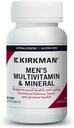 Kirkman 60 to 90 Men's Multi-Vitamin and Mineral Boost || 120 Vejetaryen Capsules || Ortak Erkekler için Kapsamlı Vitamin ve Mineral Desteği || Gluten ve Casein Free