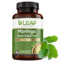B'LEAF N Vitamin Organik Moringa Capsules 1000 mg, 90 Kont - Moringa Capsules with Organic Olefeira Toz for Immune Support, Energy & Balance - Vegan, Non-GMO Supplements for Daily Wellness