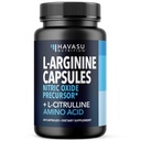 L-Arginine Capsules with L-Citrulline - Nitrik Oksit Supplement - L Arginine and L Citrulline Mix - 60 Kont - Vegan, Non-GMO Capsules for Performance, Endurance and Muscle Support - 1 Ay Supply