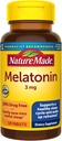 Nature Made Melatonin 3 mg Sleep Aids for Yetişkinler, 100% Drug Free Sleep Aid, Sleep Supplements, 120 Tablet, 120 Gün Supply