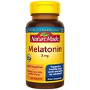 Nature Made Melatonin 3 mg Sleep Aids for Yetişkinler, 100% Drug Free Sleep Aid, Sleep Supplements, 120 Tablet, 120 Gün Supply