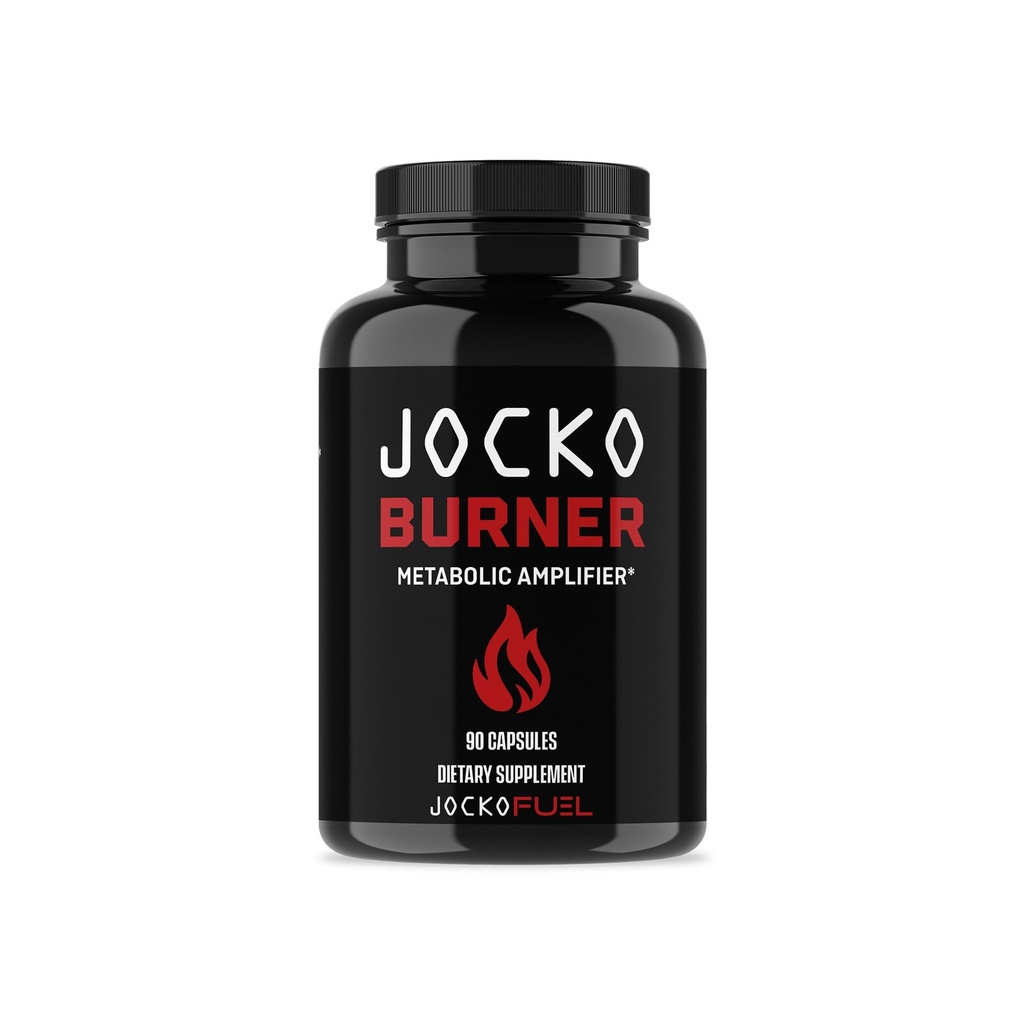 Erkekler ve Kadınlar için Jocko Yakıt Burner - Sağlıklı Kilo Desteği Tamam, Regulate Appetite, & Metabolism Branson - Sağlıklı Metabolism ve Termogenez 90 Kont (30 Day Supply)