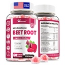 Arıt Kökleri Gummies - Nitrik Çimento ATM Arıtroot, L-Citrulline & L-Arginine - Heart, Muscle & Circulation Support - Sugar Free, Vegan, Karma Berry Flavor, 60 Gummies