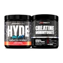 PROSUPPS Hyde Max Pump Stimulant-Free Pre-Workout, Fruit Punch and Creatine 300 Bundle