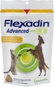 Vetoquinol Flexadin Advanced Dog Hip and Joint Supplement with Undenatured Collagen, One Chew a Day Hip and Joint Support Chew for Dogs and Cats, Clinically Proven Vet-Approved Formula, 30 Chews