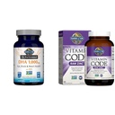 Garden of Life 1000mg DHA Fish Oil + 30mg Zinc Supplements for Eye, Brain, Heart, Immune & Skin Health, 30 Count