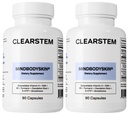 CLEARSTEM - MINDBODYSKIN Hormonal Acne Supplement (5-HTP) - Natural DIM Supplement - Skin Care Vitamins - Hormone Balance, Antioxidants - Gluten Free, Cruelty Free - 60 Servings, 180 Capsules