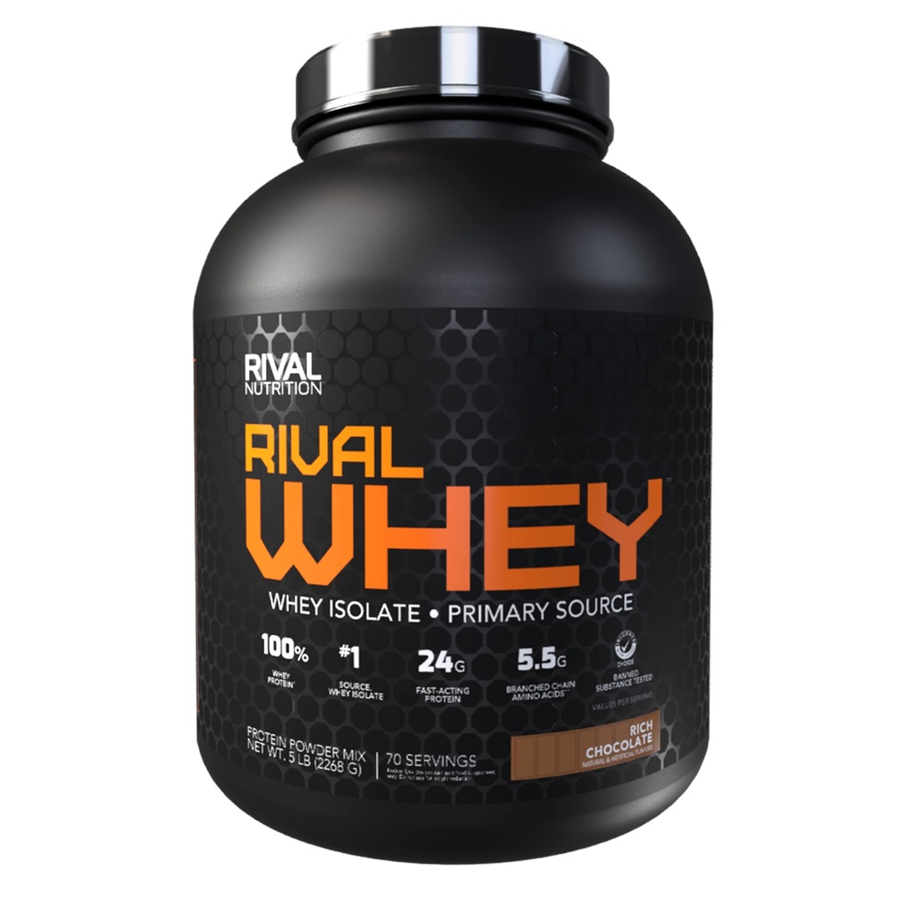 Rival Whey Rich Chocolate 5lb