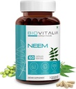 Biovitalia Bitkisi Erkekler ve Kadınlar için 1000 mg Capsule | Diyet Tamam | Sağlıklı Destek ve Detoxification - 60 Vegan Capsules