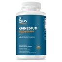 Dr. Tobias Magnezyum Bisglycinate, High Abxia Buffered Chelate Kompleksi, 200 mg per Capsule, Supports Energy, Muscle, Bone & Joint Health, Non-GMO Magnezyum Supplement, 120 Capsules