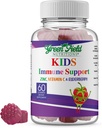 Greenfield Beslenmeleri Halal Immune Support Elderberry Gummies for Kids - Supports Your Immune System Natural with Halal Çinko and Vitamin C Gummy Halal Vitaminleri - 60 Delicious Kids Gummy Vitamins