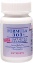 Dee CEE Laboratuvarları Formula 303 maksimum Güçlü Tabletler, 45 Tabletler; Sore Muscles, Passion Flower ve Valerian Root
