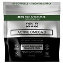 Orlo Vegan Omega 3 Algae Oil 1000mg - Natural Icelandic Nordic Omega-3 EPA & DHA Supplement - Fish Oil & Krill Alternative for Heart & Brain – 60 Easy-to-Swallow Burpless Mini Softgels