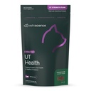 VetriScience UT Health Chews, UT Strength Cranberry and D-Mannose Bladder & Urinary Tract Supplement for Cats, With Bromelain and Probiotics, Chicken, 60 Count