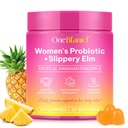 Feminine Probiyotiks Gummies,Vaginal Women Probiyotik,Feminine Balance PH Gummies for Health Odor,Improve Immune, Support Vaginal Health, with Slippery Elm (60 Gummies)