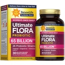 Ανανέωση ζωής Ultimate Flora Probiotics για τις γυναίκες 65 δις CFU Καθυστερημένη απελευθέρωση Vegan Κάψουλες 