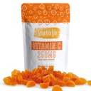 Life Vitamin C Gummies - Plant-Based Vegan Vitamin C Gummies Natural Orange Flavor - Immune Support Gummies for Yetişkinler and Kids - Non-GMO - Diyetsel Supplement - 60 Count