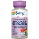 SOLARAY Rhodiola Schizandra - Rhodiola Rosea Ekstraksiyon - Enerji Desteği ve Occasional Stres Yardımı Tamam - Vegan, Lab Onaylandı, 60 Günlük Garanti - 60 Hizmet, 60 VegCaps