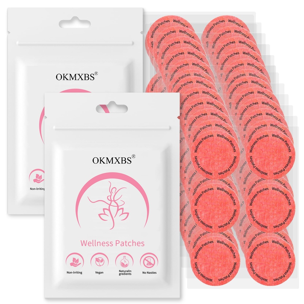 Patches - Natural Ingredients,8-Hour Long-Lasting Formula Support,Suitable for Men and Women's Body Care Patches,Can be Applied to Various Parts of The Body (60PCS)