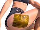 Cellulite Reduction Anti-Aging Natural Seaweed Patches Fortified With Caffeine And Retinol, Combat Sagging, Body Fat Deposits, Made in USA
