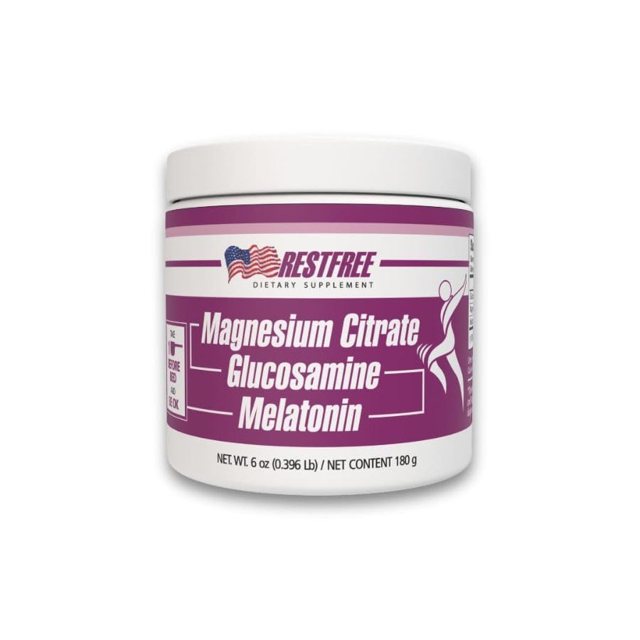 Pure Magnesium Citrate RestFree - with Glucosamine & Melatonin