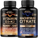 NUTRAHARMONY Vitamin D3 K2 & Magnesium Citrate Capsules