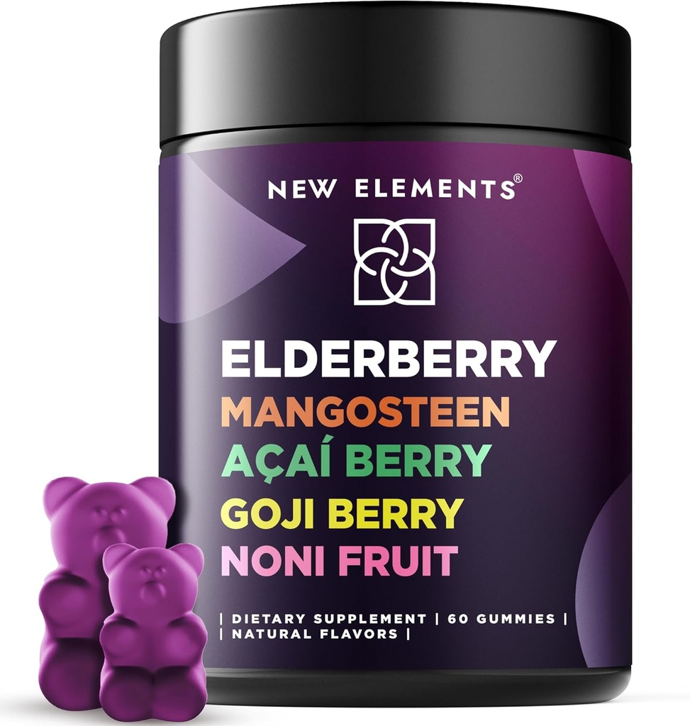 Αντιοξειδωτικό SuperStars - Gelderberry Gummies με Mangosteen 
