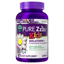 PURE Zzzs Kidz, Çocuklar Melatonin Gummy, Sleep Aid, Low Cost of Melatonin for Kids ile, Melatonin 1 mg, Melatonin Gummies Kids, Berry Flavored, 72 Sleep Gummies