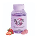 Kadın ve Erkekler için Lemme Kretine Monohidrat Gummies, 5g Dose to Support Lean Muscle, Strength, Recovery, Cognitive Health, w/Ginseng for Abpole, Sour Strawberry, NSF sertifikalı, 60 Gummies