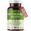Max Enzyme Desteği ile Nattokinase Supplement - 4,000 FU Per Servis - Premium Nattokinase Formula for Heart Health Support - 60 Capsules - ABD'de Made in USA