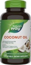 Nature's Way Coconut Oil,% 62 MCTs (1), Hexane Free, 120 Softgels (Pazar Mayıs Vary)