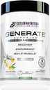 Cutler Nutrition Generate EAA και BCAA Powder: Best Branched Chain Amino Acids Supplement with Essential Amino Acids, 5g BCAAs, 2g EAAs for Lean Muscle Mass 