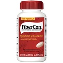 FiberCon Fiber Terapi Caplets, Güvenli, Basit ve Rahatsız Fiber Bowel Irregularity, Easy Constipation Relief with No Gas or Bloating, 140 Caplets