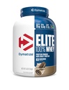 Dymatize Elite 100% Whey Protein Powder, Cookies & Cream, 25g of Protein, 5.5g BCAAs, Less Than 140 Cal., Gluten Free, 2g Carb, 2g Sugar, 3g Fat (63 Servings)