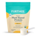 Daha Fazla Gıda Organik Vegan Protein Toz Vanilla - Bitki bazlı Protein 20g, Mushrooms & Seaweed, Vegan, GMO, Gluten Free, Dairy Free 19.05 Oz