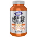 Şimdi Spor Beslenme, Arginine & Citrulline 500 mg / 250 mg, Amino Asits, 240 Veg Capsules