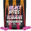 BEAST BITES - Kretine Infüzyon Gummies - 5gpure Kreatin Monohidrat - Spor için sertifikalı - 30 Hizmet