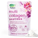 Multi Collagen Peptides Powder, 2LB | (Type I, II, III, V, X) with HyaluronicAcid, Biotin & Vitamin C,Supports Hair, Skin & Joint Health,Unflavored